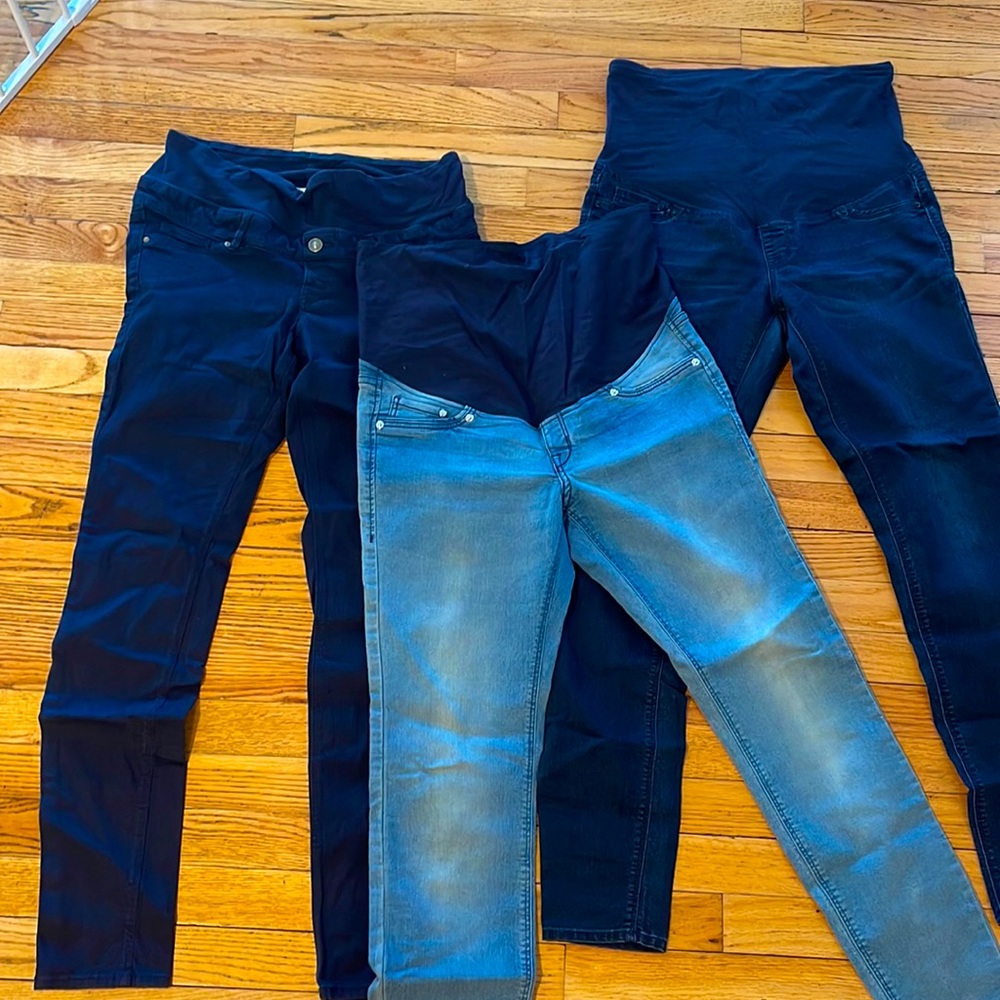 HM maternity jeans bundle
